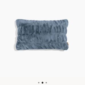 Lola Slate Blue Lumbar Pillow w/Insert, New In Box